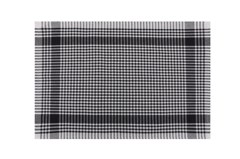 Set prosoape de Bucatarie (10 Bucati) Asi Home Pötikareli - Black Bumbac 45X65 cm