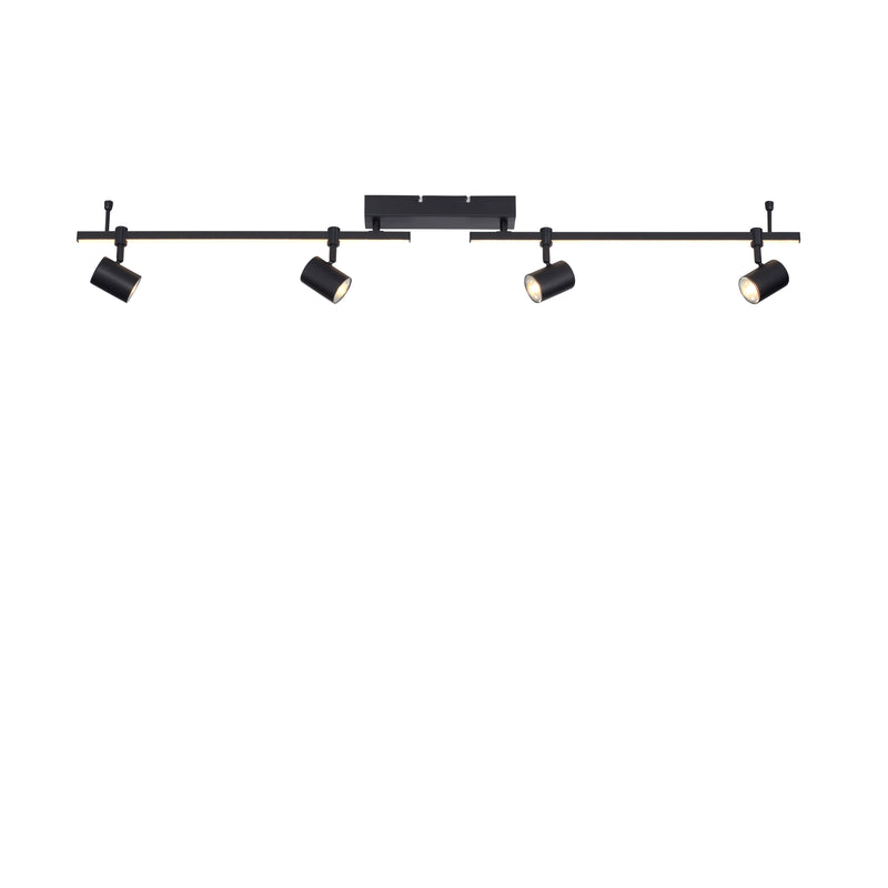 Plafoniera Paul Neuhaus BARIK 5xGU10 Negru