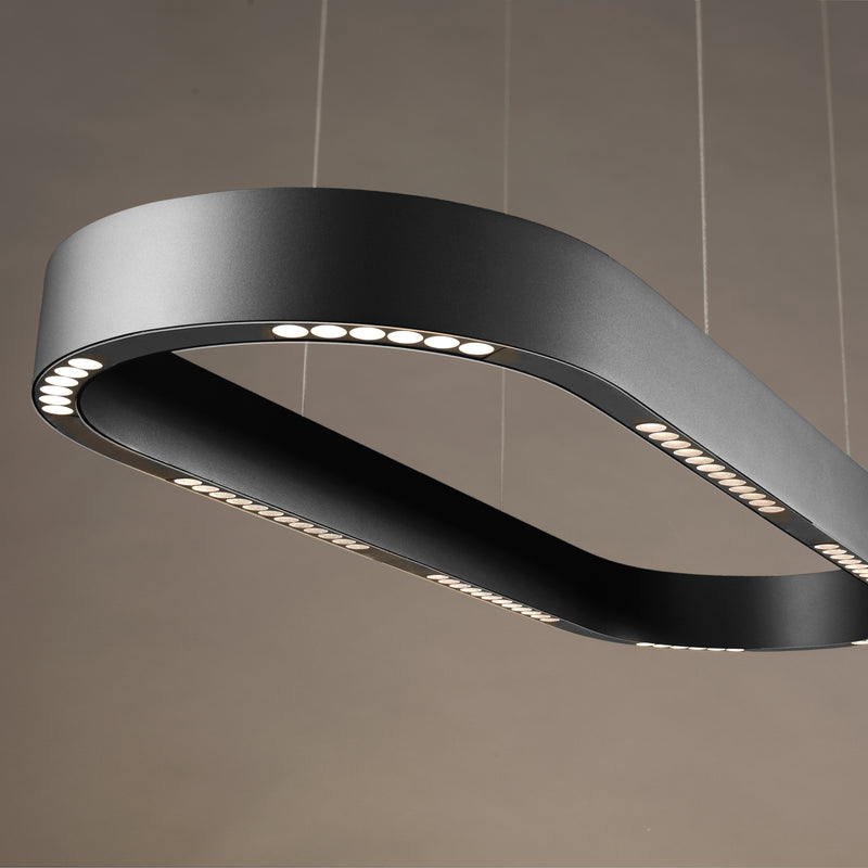 Lustra Zuma Line Q-STRETTO 2xLED Negru