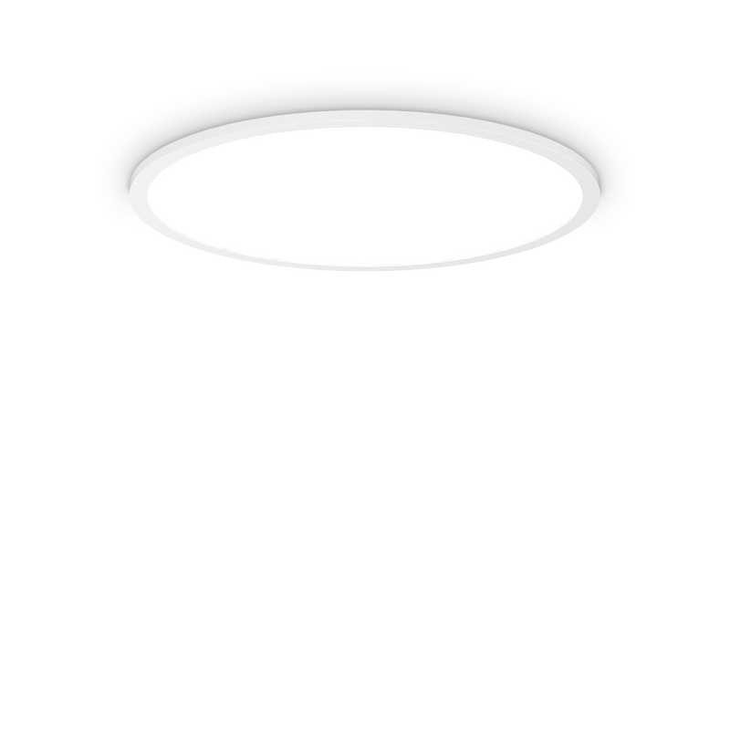 Plafonieră Ideal Lux Fly, Alb, LED, Ø60 cm, H4.4 cm