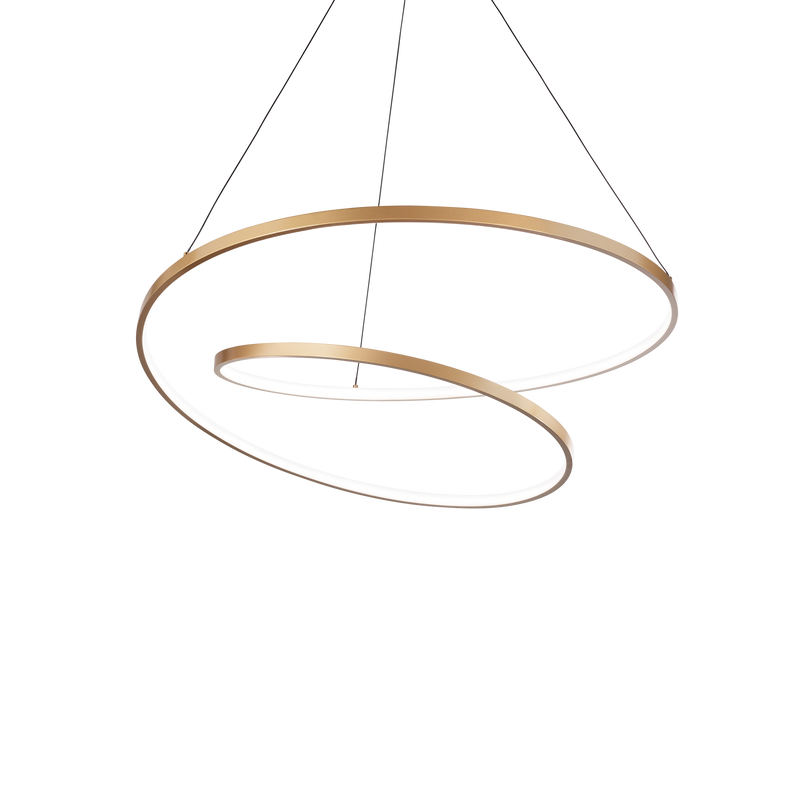 Lustră Ideal Lux Oz, Alamă, LED, Ø60 cm, 47W