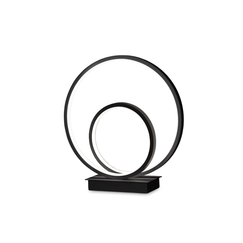 Veioză Ideal Lux Oz, Negru, LED
