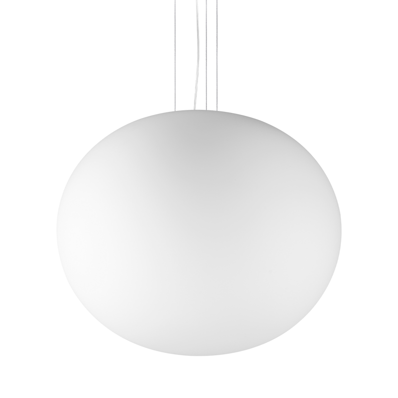Lustră Ideal Lux Cotton, Alb, 1xE27, Ø50 cm