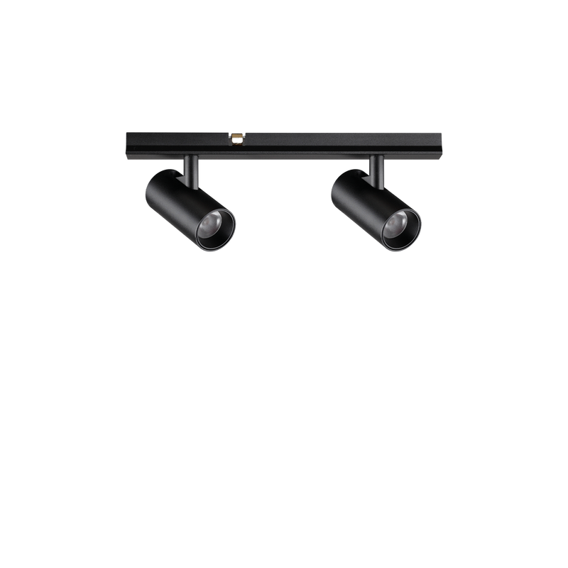 Profil LED Ideal Lux Stick, Negru, LED, Ø15 cm, 6W