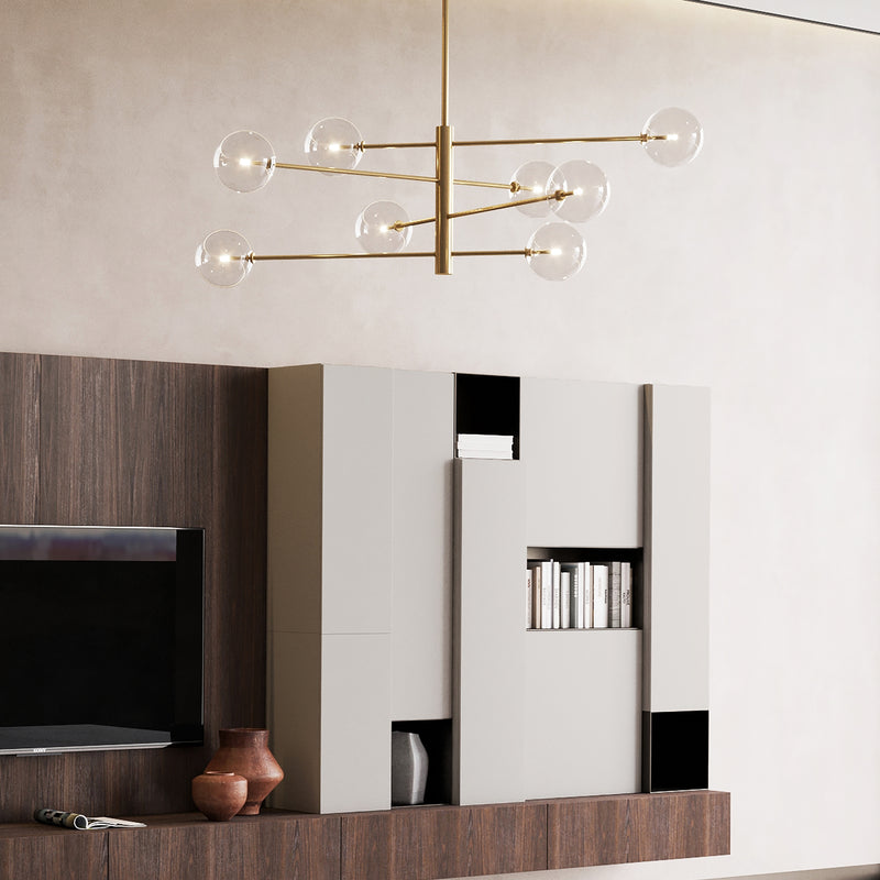 Lustra EQUINOXE Ideal Lux, G4 max 8 x 2W, Alama