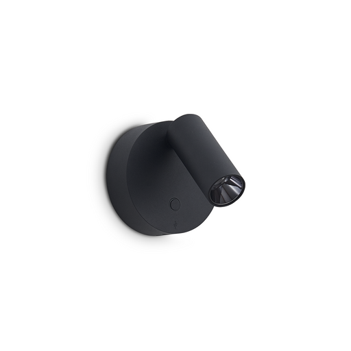Aplică Ideal Lux Elf, Negru, LED
