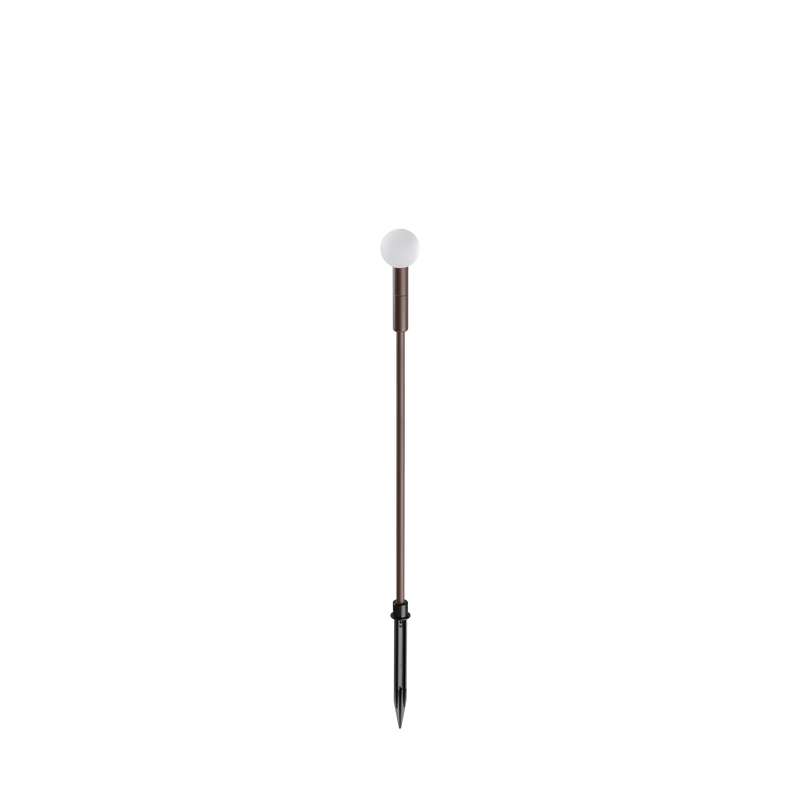 Lampadar Ideal Lux Twiggy, Cafeniu, LED, Ø4.5 cm, H65 cm