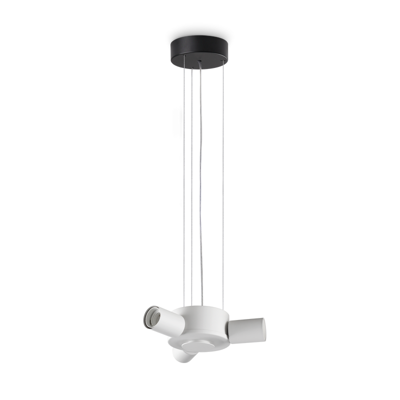 Componentă Iluminat Ideal Lux Set Up, Negru, 3xE27