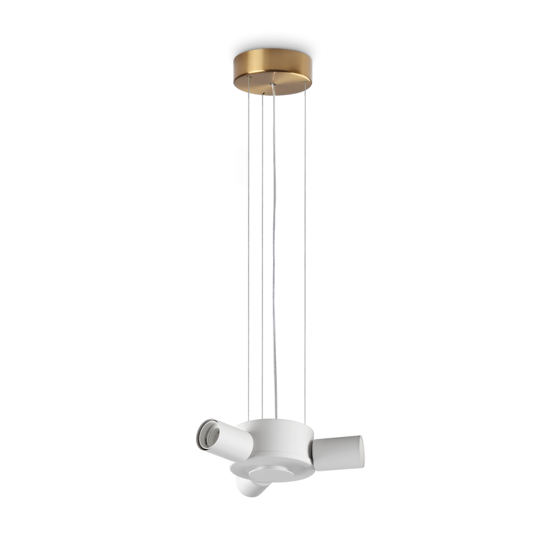 Componentă Iluminat Ideal Lux Set Up, Alamă, 3xE27
