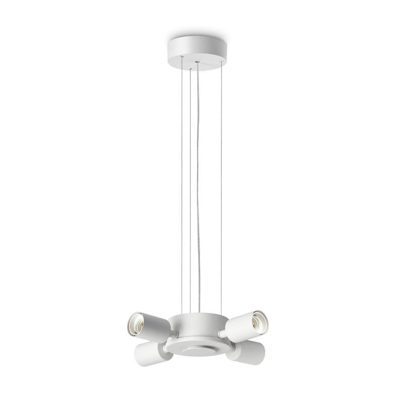 Componentă Iluminat Ideal Lux Set Up, Alb, 4xE27
