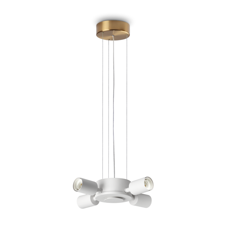 Componentă Iluminat Ideal Lux Set Up, Alamă, 4xE27