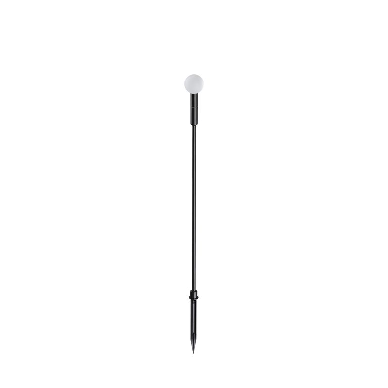 Lampadar Ideal Lux Twiggy, Negru, LED, Ø4.5 cm, H90 cm