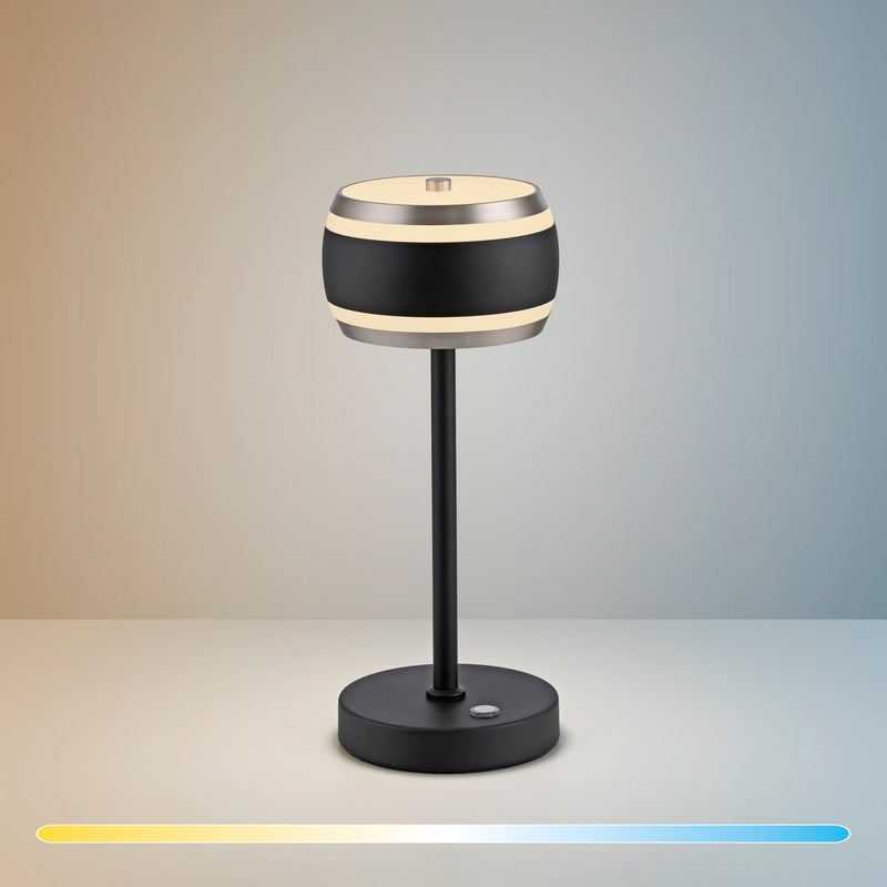 Veioza Paul Neuhaus PURE FALLING RINGS LED Negru