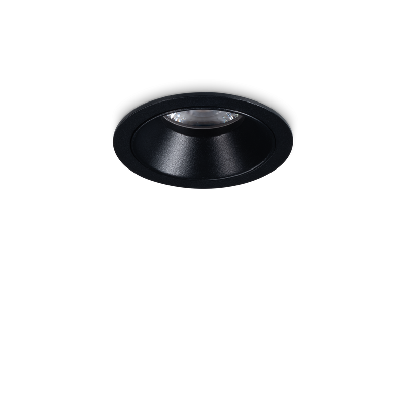 Spot Încastrat Ideal Lux Game, Negru, LED, Ø5.8 cm