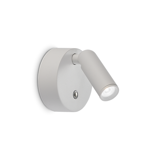 Aplică Ideal Lux Bean, Alb, LED, Ø8 cm