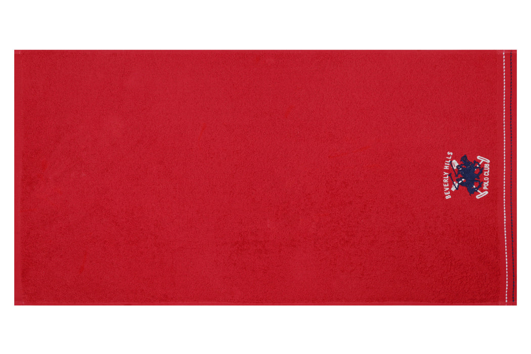 Set prosoape de mâini (2 Bucati) Asi Home 401 - Red Bumbac 50X90 cm