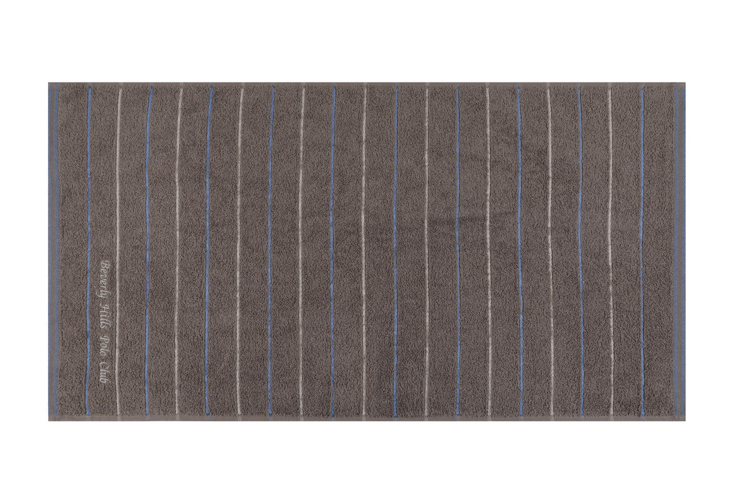 Set prosoape de mâini (2 Bucati) Asi Home 407 - Grey, Blue Bumbac 50X90 cm