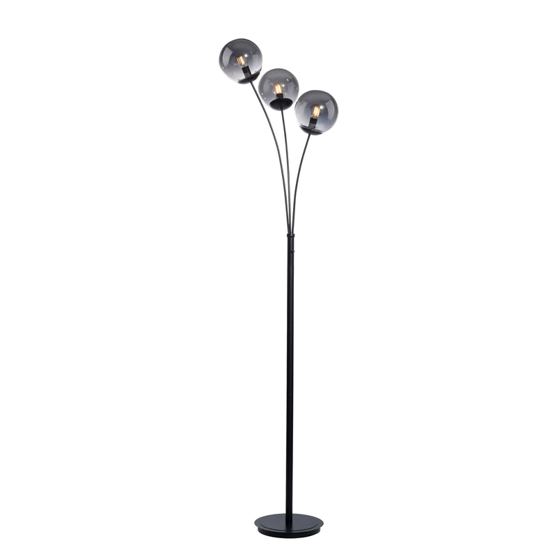 Lampadar Paul Neuhaus BIG WIDOW 3xE14 Negru