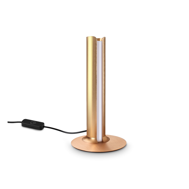 Veioză Ideal Lux Dorica, Cupru, LED