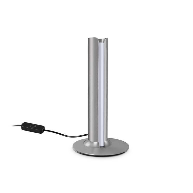 Veioză Ideal Lux Dorica, Gri, LED