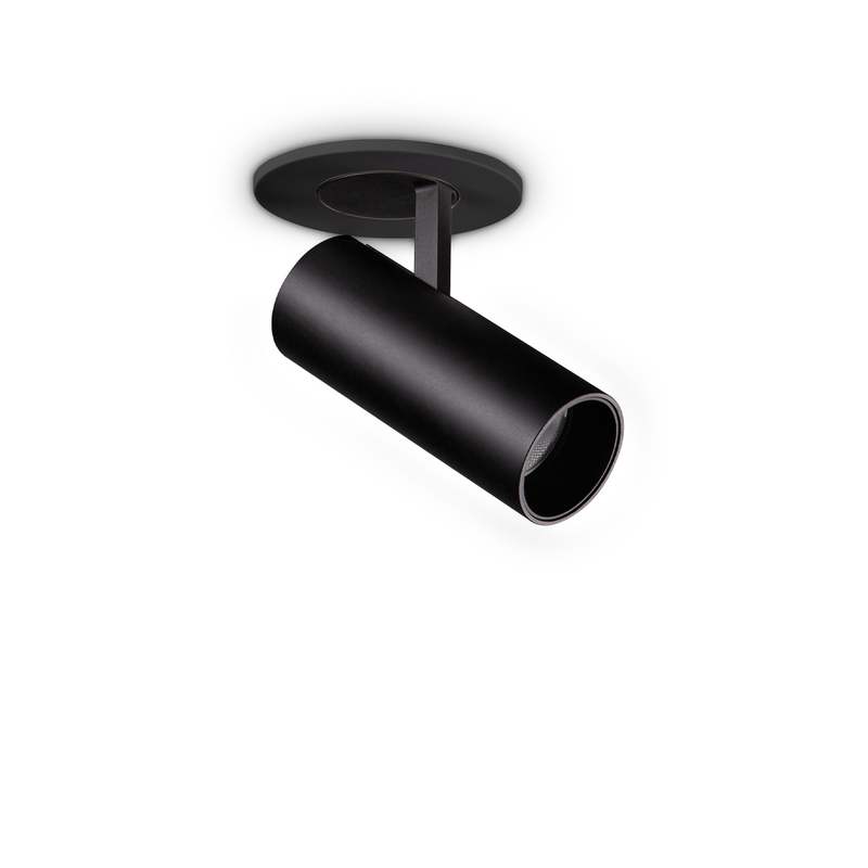 Spot Încastrat Ideal Lux Nova, Negru, LED, Ø6.8 cm