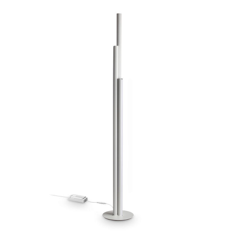 Lampadar Ideal Lux Dorica, Alb, LED, Ø30 cm