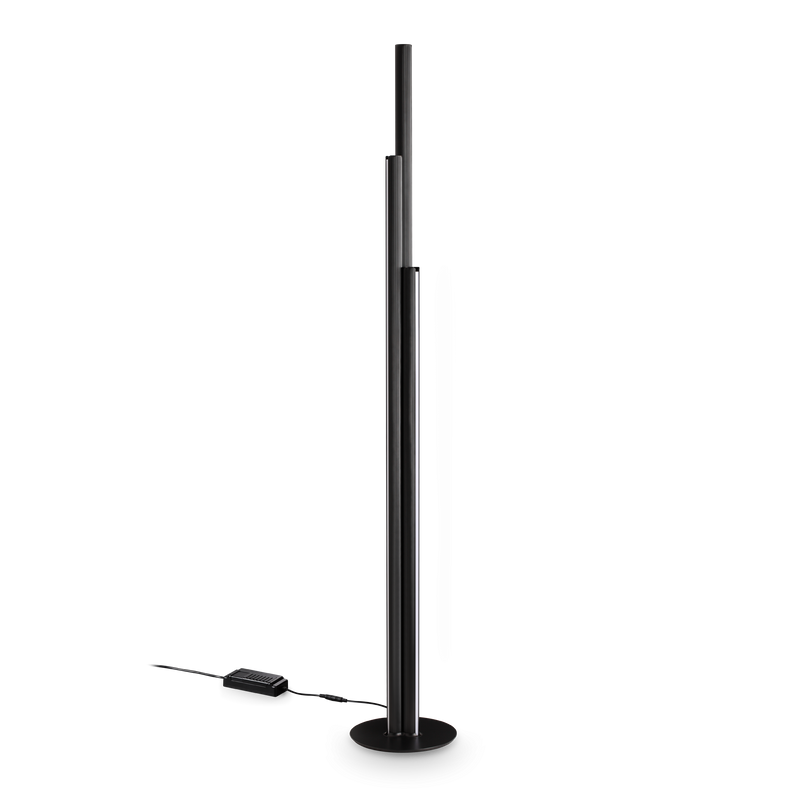 Lampadar Ideal Lux Dorica, Negru, LED, Ø30 cm