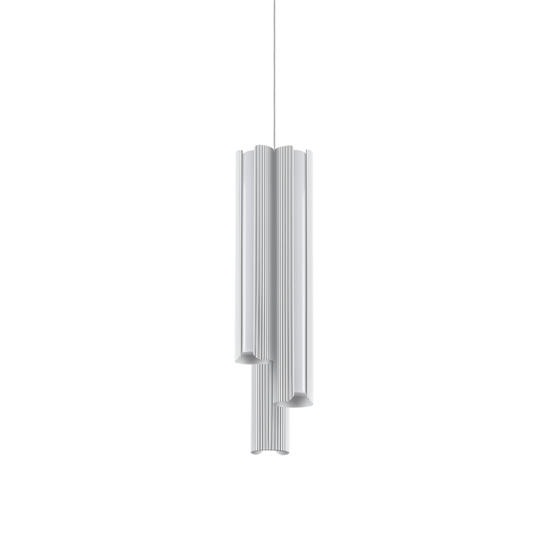 Lustră Ideal Lux Dorica, Alb, LED, Ø9.5 cm