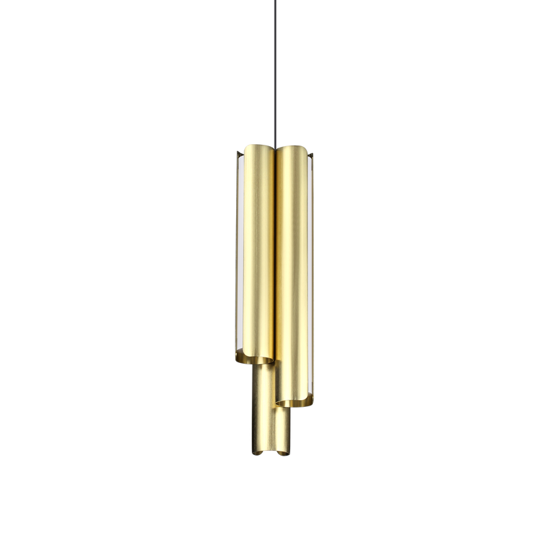Lustră Ideal Lux Dorica, Alamă, LED, Ø9.5 cm