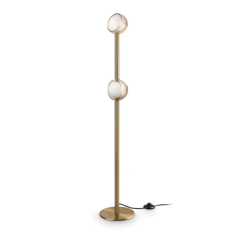 Lampadar Ideal Lux Bloom, Alamă, LED