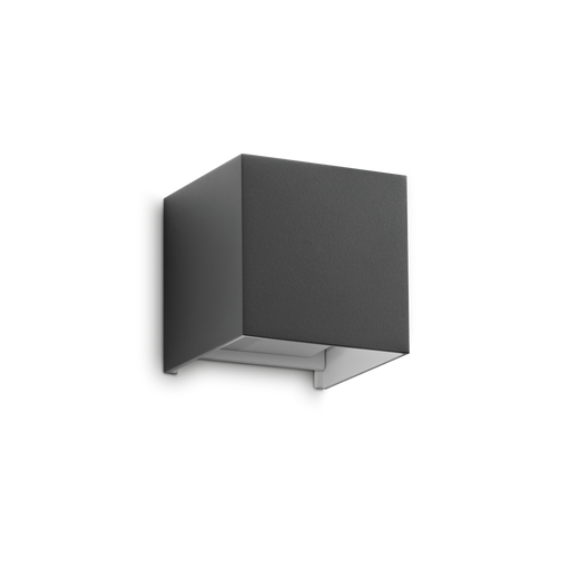 Aplică Ideal Lux Atom, Antracit, LED, Ø10 cm
