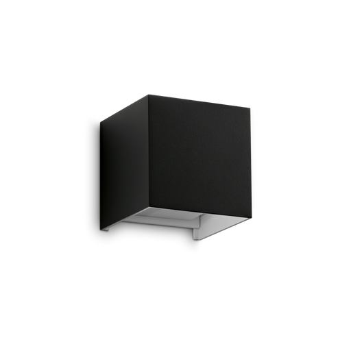 Aplică Ideal Lux Atom, Negru, LED, Ø10 cm