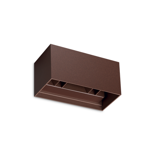 Aplică Ideal Lux Atom, Cafeniu, LED, Ø20 cm