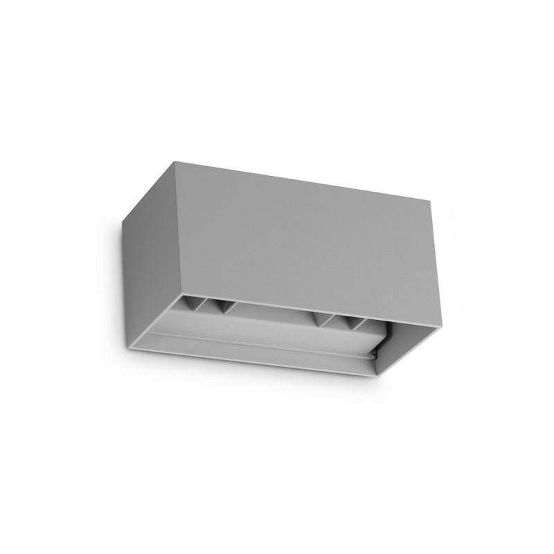Aplică Ideal Lux Atom, Gri, LED, Ø20 cm