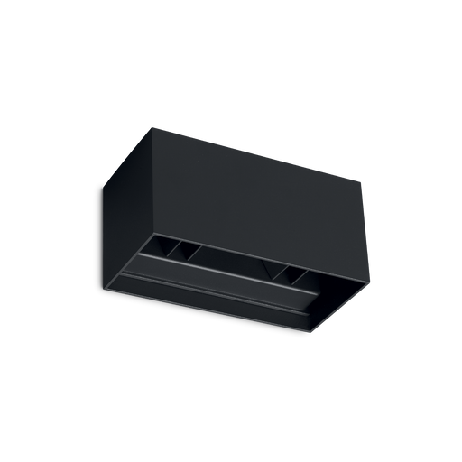 Aplică Ideal Lux Atom, Negru, LED, Ø20 cm
