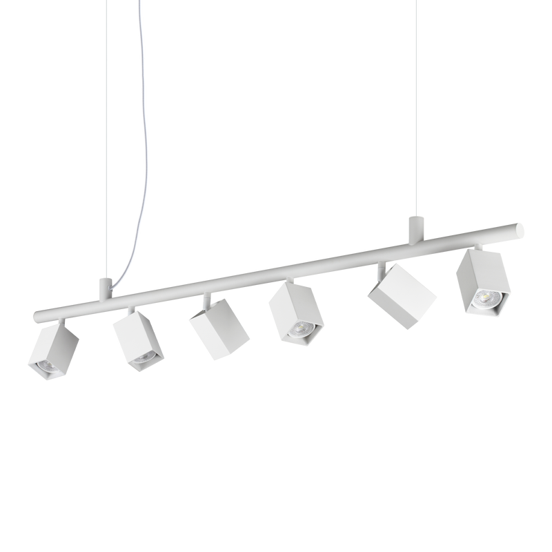 Lustră Ideal Lux Dynamite, Alb, 6xGU10, P0 cm