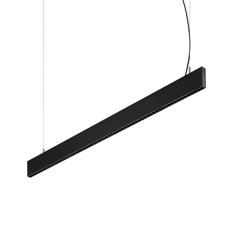 Profil LED Ideal Lux Steel, Negru, LED, Ø119.2 cm, 30W