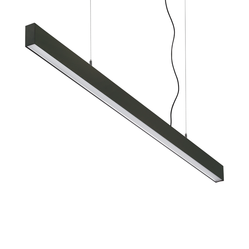 Profil LED Ideal Lux Office, Negru, LED, H210 cm