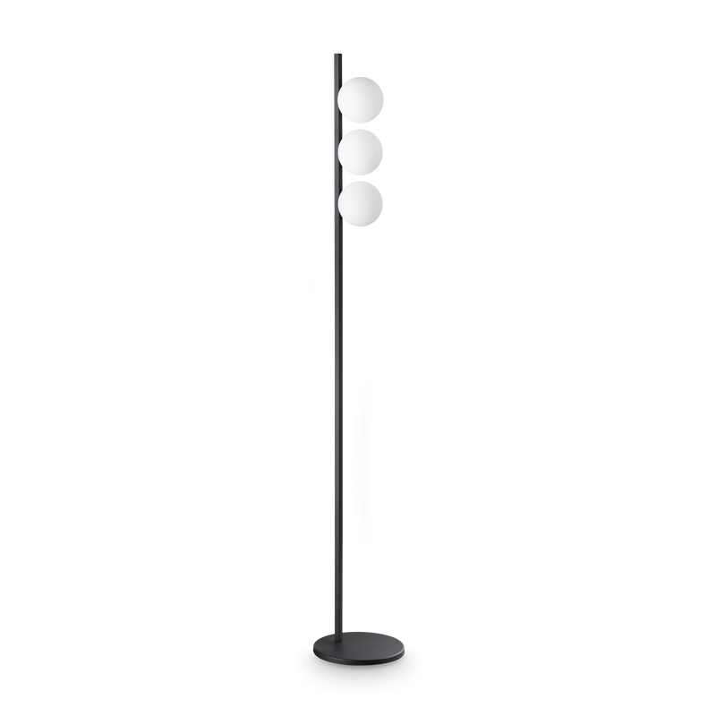Lampadar Ideal Lux Binomio, Negru, 3xG9
