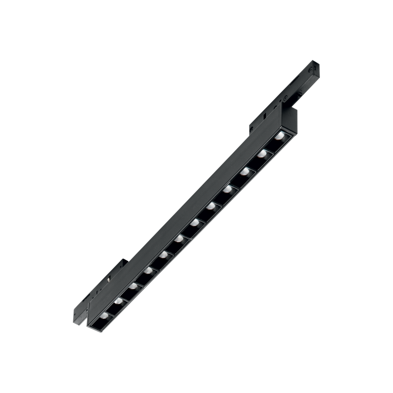 Profil LED Ideal Lux Deva, Negru, LED, Ø24.1 cm