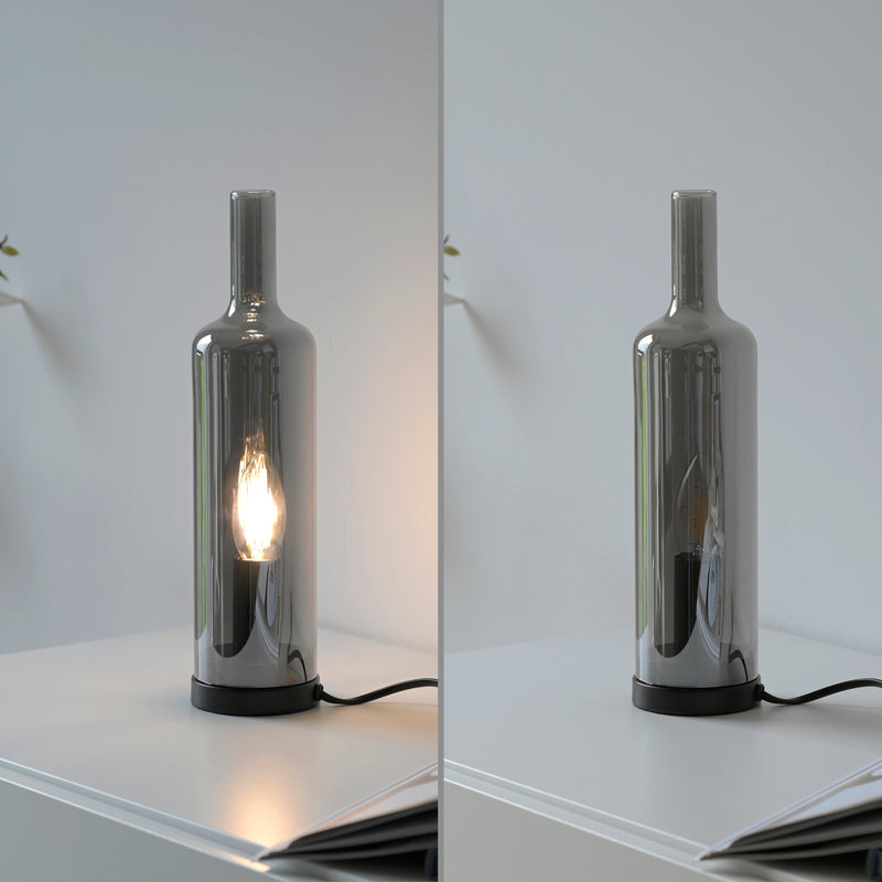 Veioza Paul Neuhaus BOTTLE 1xE14 Fumuriu