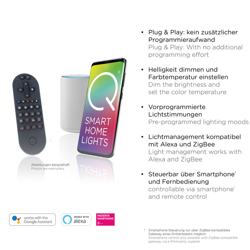 Lustra Paul Neuhaus Q-KON 6xLED Multicolor