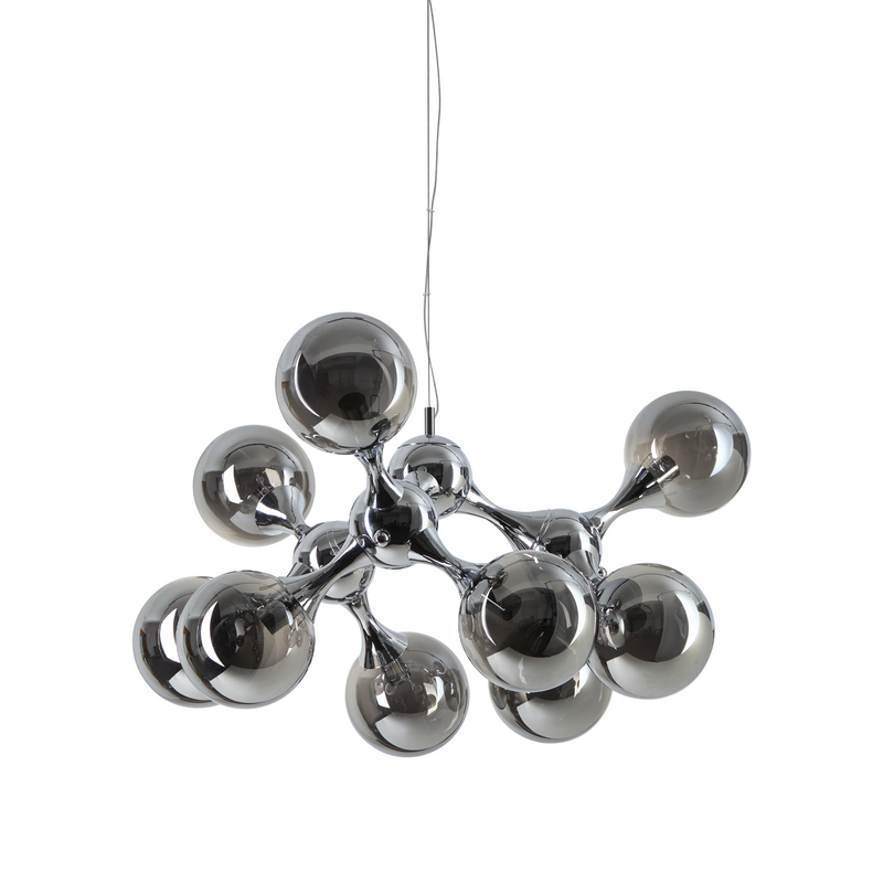 Lustră Ideal Lux Nodi, Crom, 9xE14