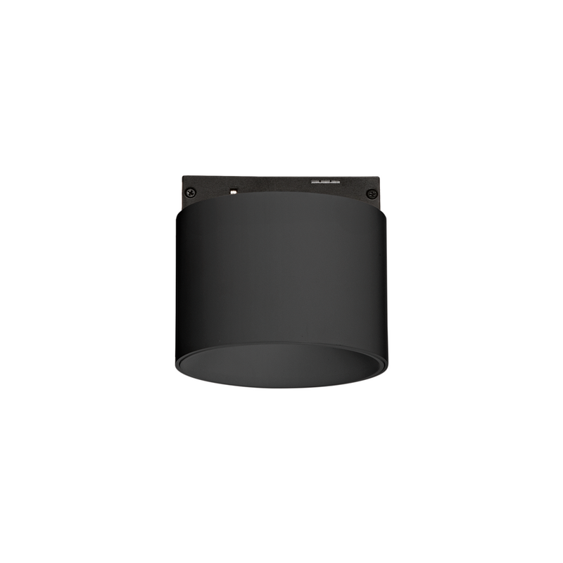 Profil LED Ideal Lux Deva, Negru, LED, Ø6 cm