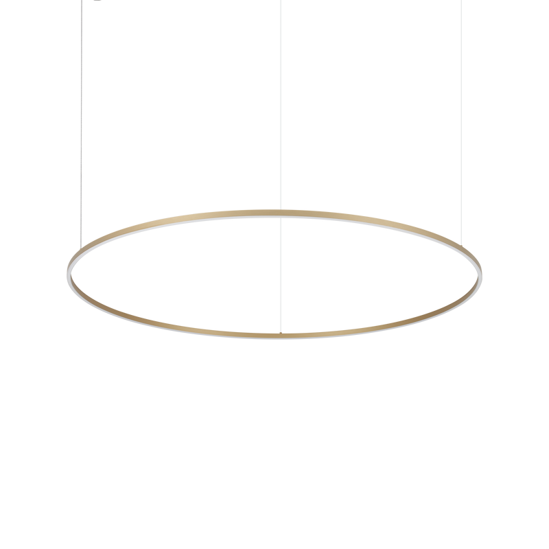 Lustră Ideal Lux Oracle Slim, Alamă, LED, Ø150 cm