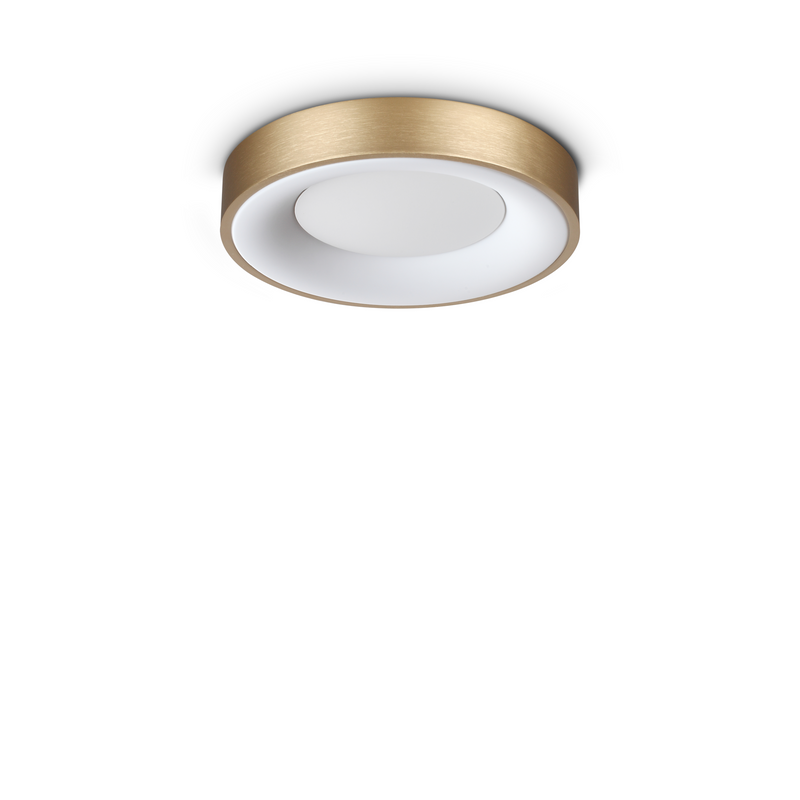 Plafonieră Ideal Lux Planet, Alamă, LED, Ø30 cm