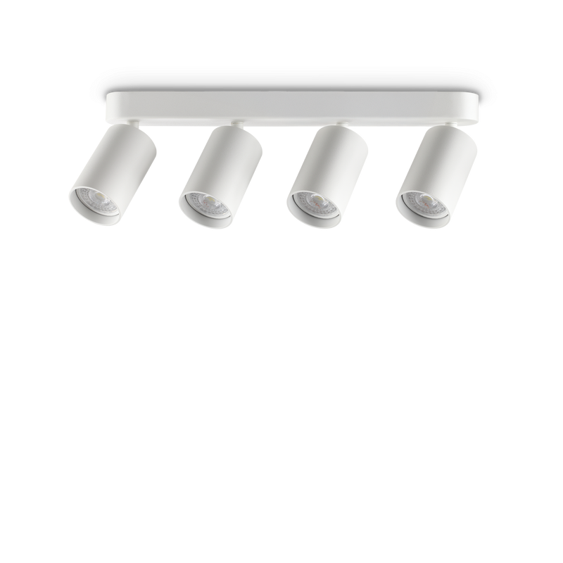 Plafonieră Ideal Lux Dynamite, Alb, 4xGU10, Ø38.5 cm