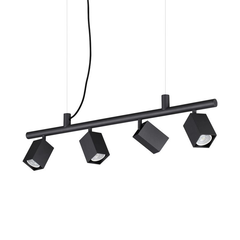 Lustră Ideal Lux Dynamite, Negru, 4xGU10, P0 cm