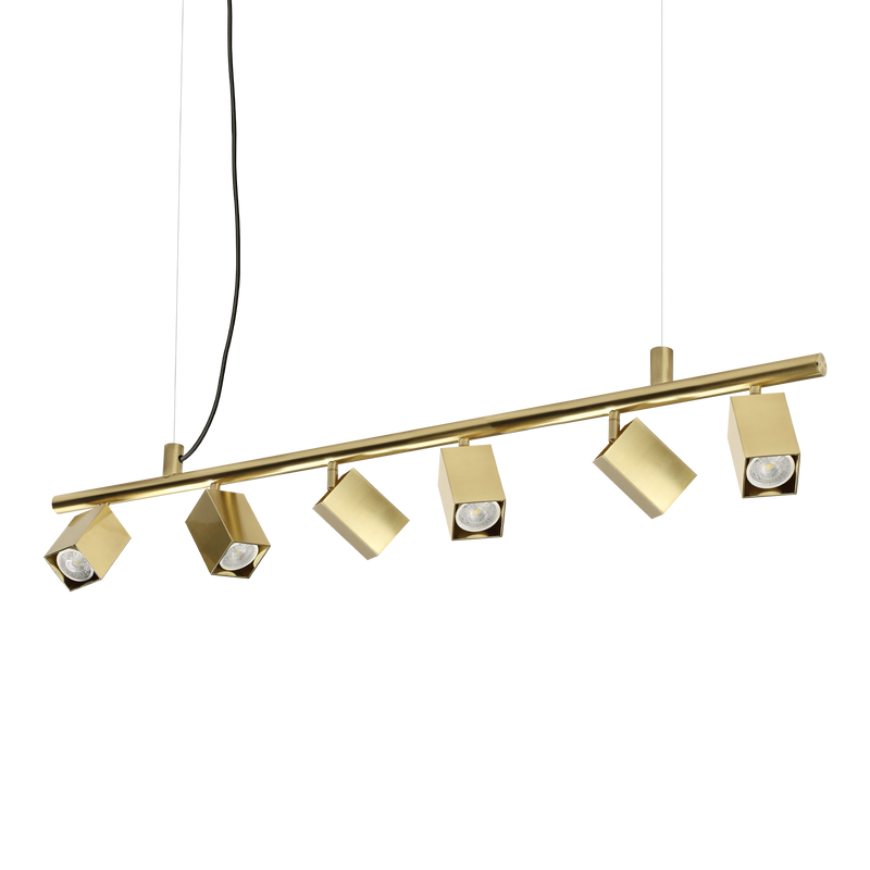 Lustră Ideal Lux Dynamite, Alamă, 6xGU10, P0 cm