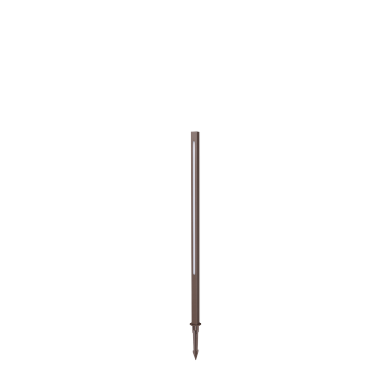 Lampadar Ideal Lux Jedi, Cafeniu, LED, Ø2.5 cm, 12W